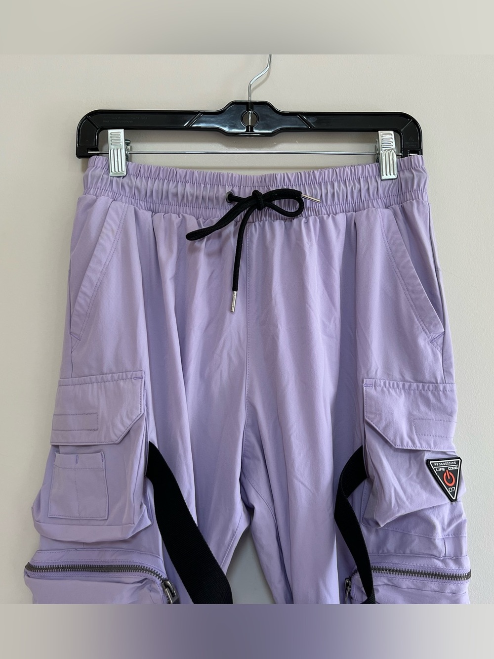 Life Code Progressive Cargo Pants w/ Straps, Lavender Light Purple, M - Picture 5 of 13